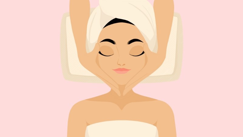 Massage mặt giúp tăng cường trao đổi chất ở vùng da mặt da, giúp da khỏe mạnh và hồng hào hơn