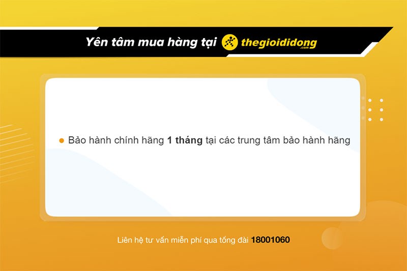 Chính sách bảo hành phần mềm diệt virus tại Thế Giới Di Động