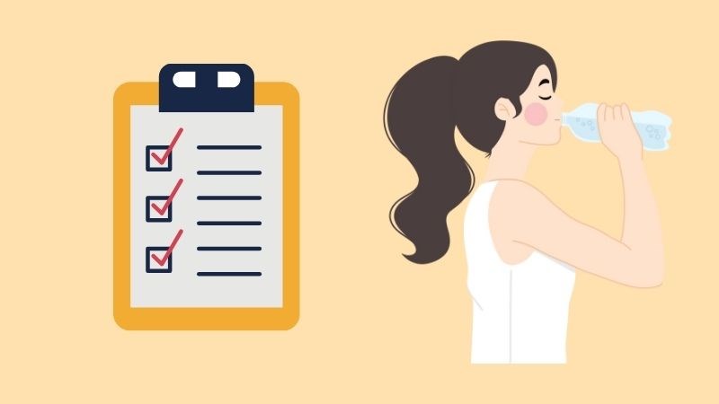 Tạo thử thách sẽ giúp hình thành thói quen uống đủ nước mỗi ngày
