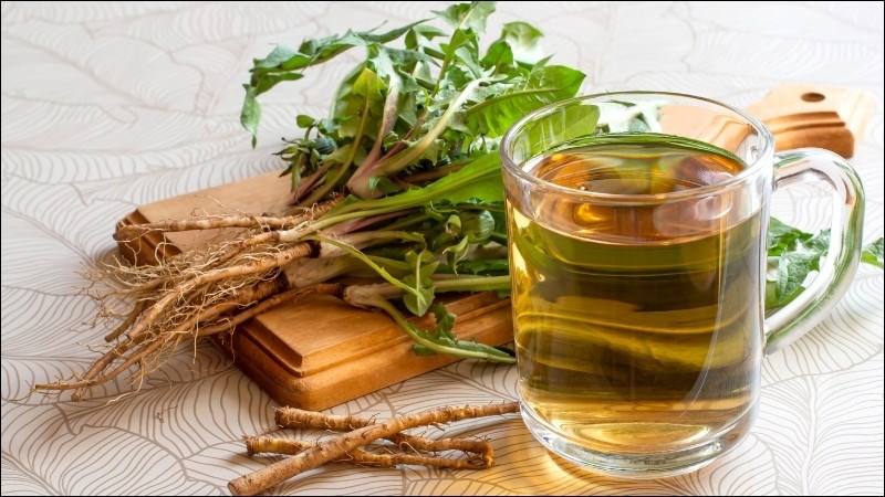 Trà rễ cây bồ công anh kết hợp với các nguyên liệu khác tạo ra mùi vị thơm ngon