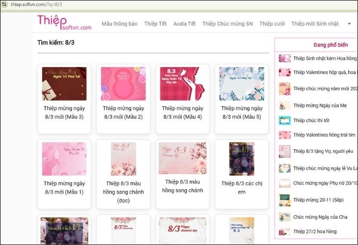 Truy cập vào trang web