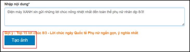Ghi lời chúc và tủy chỉnh mẫu của bạn