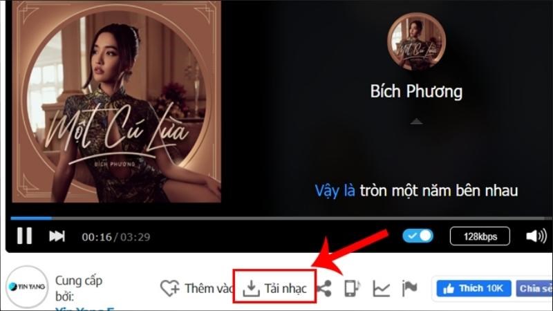 Mở bài hát  Tải nhạc