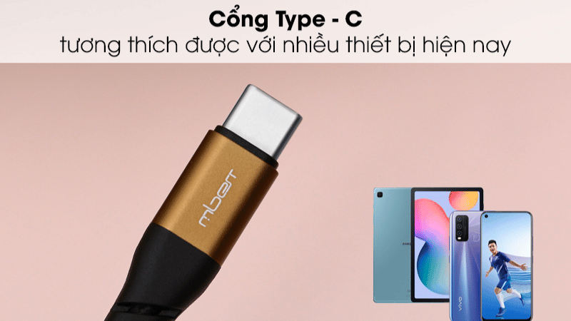 Có cổng sạc Type-C có thể sạc cho nhiều thiết bị 