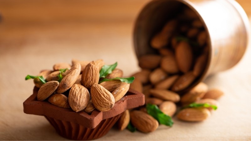 Hạnh nhân chứa nhiều protein tốt cho cơ thể