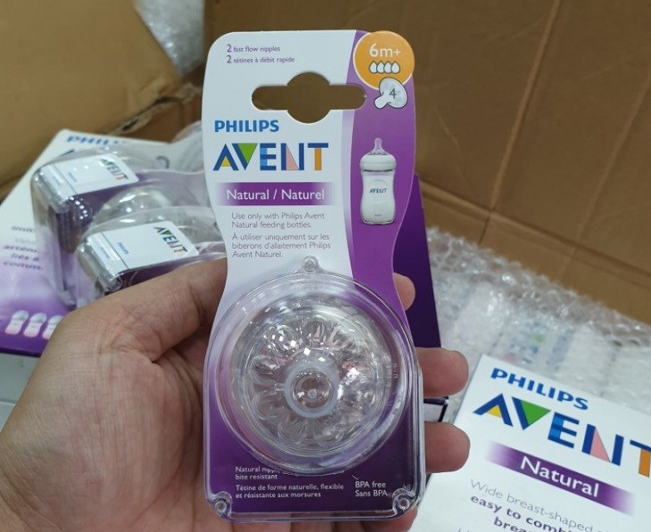 Núm ti Philips Avent rất được ưa chuộng trên thị trường