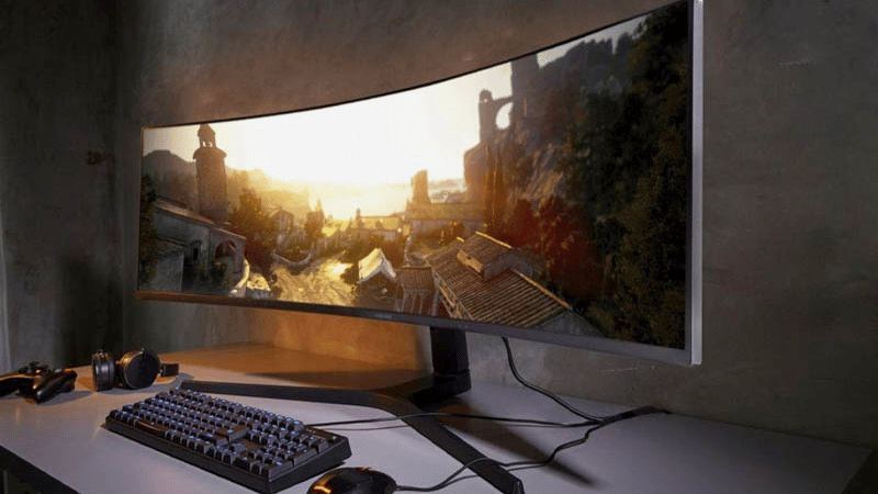 Màn hình cong cho trải nghiệm chân thật, phong phú hơn Màn hình cong cho trải nghiệm chân thật, phong phú hơn