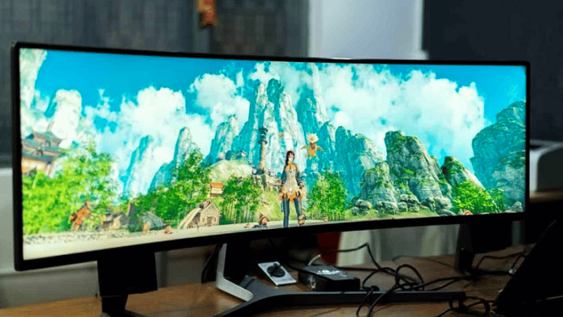 Chơi game trên màn hình cong đem lại trải nghiệm mới Chơi game trên màn hình cong đem lại trải nghiệm mới