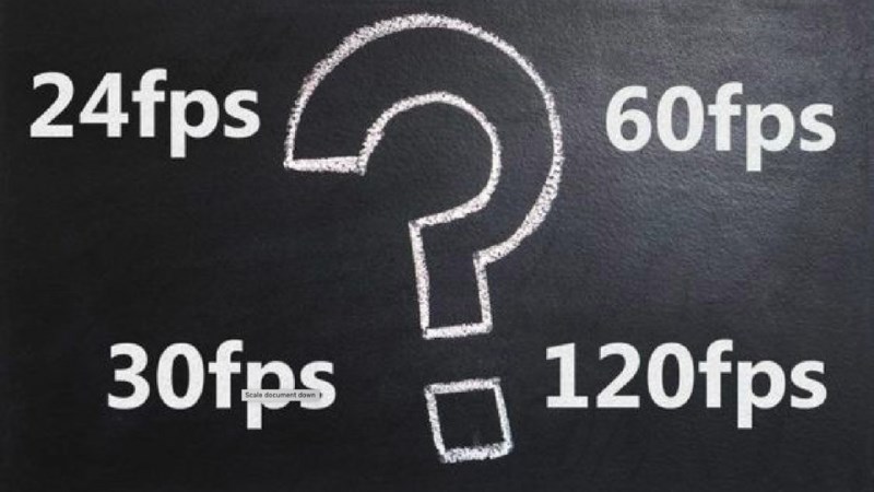Camera h&agrave;nh tr&igrave;nh thường quay video ở tốc độ từ 30 đến 60 khung h&igrave;nh mỗi gi&acirc;y (fps)
