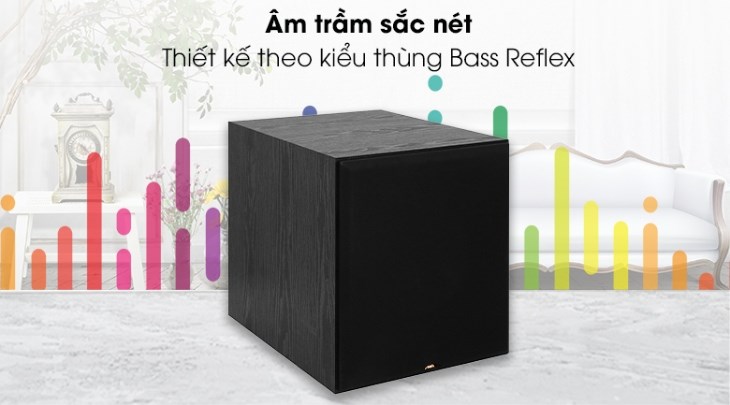 Loa siêu trầm Klipsch SUB100-BK 240W