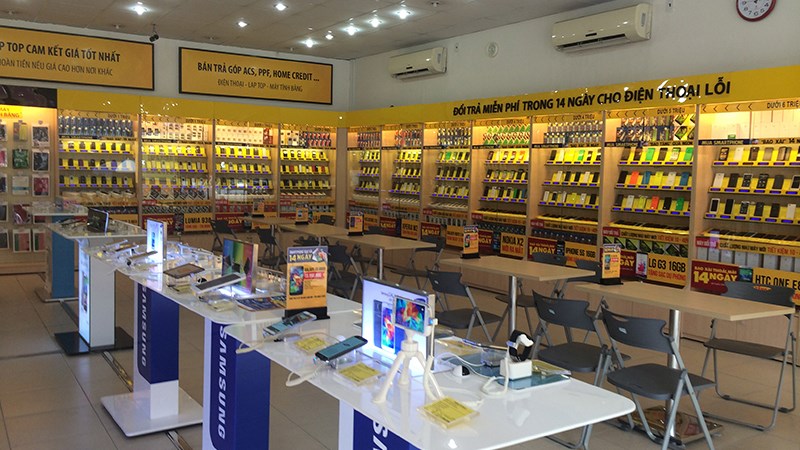 Mua h&agrave;ng tại Thế Giới Di Động