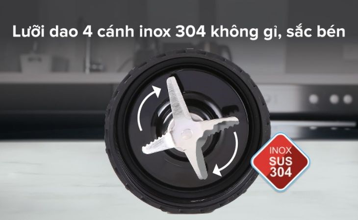 Máy xay sinh tố đa năng chân không Hafele BR230-19E00 (535.43.271) có lưỡi dao bằng inox không gỉ