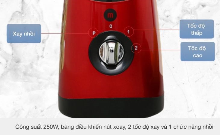 Máy xay đa năng Mishio Premium MK285 đáp ứng nhiều nhu cầu xay