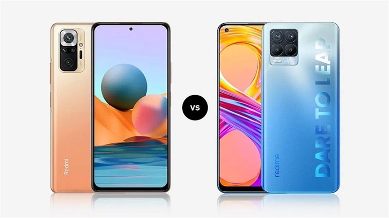 So sánh Realme 8 Pro và Redmi Note 10 Pro Max