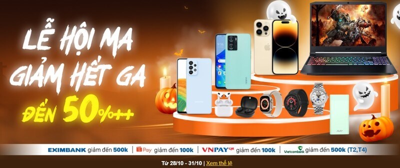 Lễ hội ma giảm hết ga đến 50%+++