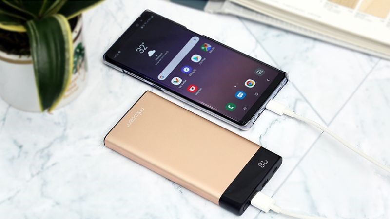 Sạc dự ph&ograve;ng Mbest c&oacute; m&agrave;u sắc lạ mắt, sang trọng