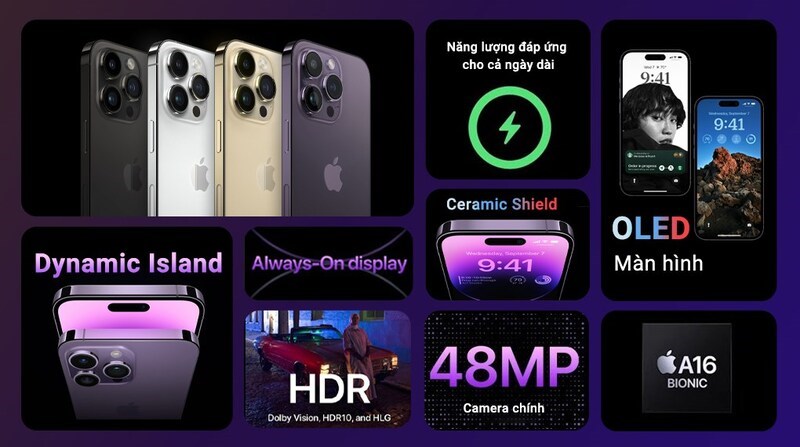 Điện thoại iPhone 14 Pro 512GB