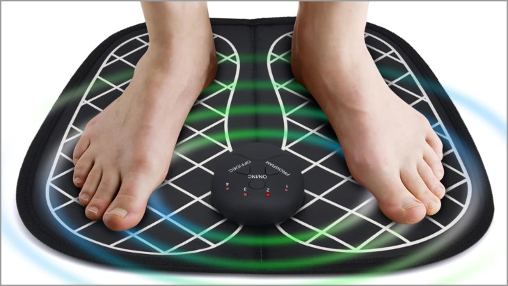 Thảm sử dụng con lăn 3D đem đến hiệu quả massage cao
