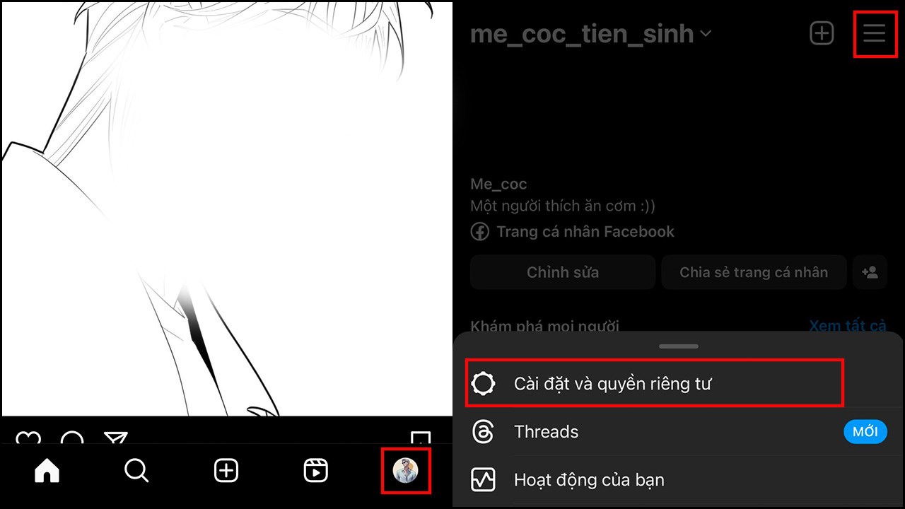 Cách ẩn lượt Like trên Facebook và Instagram