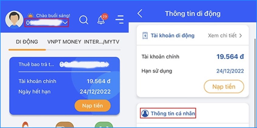 Cách kiểm tra sim chính chủ nhà mạng VinaPhone