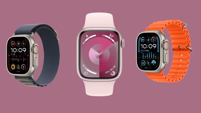 Apple Watch có đa dạng chất liệu và màu sắc Apple Watch có đa dạng chất liệu và màu sắc