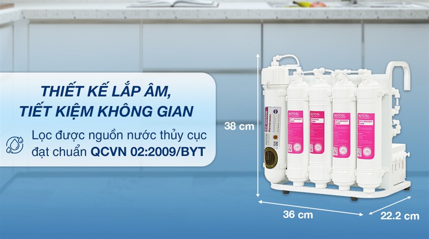 Máy lọc nước RO Mutosi MP-1101 11 lõi