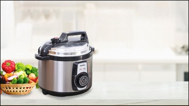 Nồi áp suất Philips có giá dao động từ 2 - 5 triệu đồng Nồi áp suất Philips có giá dao động từ 2 - 5 triệu đồng