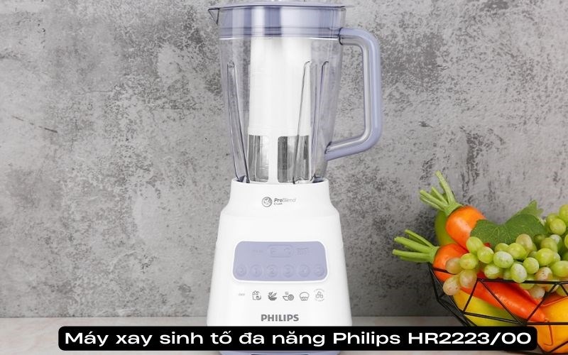 Máy xay sinh tố Philips có giá dao động từ 600.000đ - 3.600.000đ Máy xay sinh tố Philips có giá dao động từ 600.000đ - 3.600.000đ