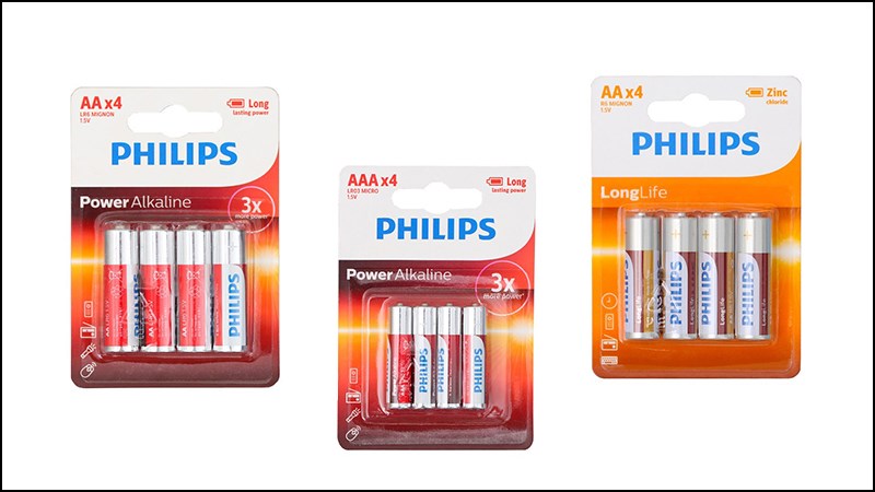C&aacute;c loại pin của Philips đều c&oacute; nhiều ưu điểm nổi bật, rất đ&aacute;ng mua