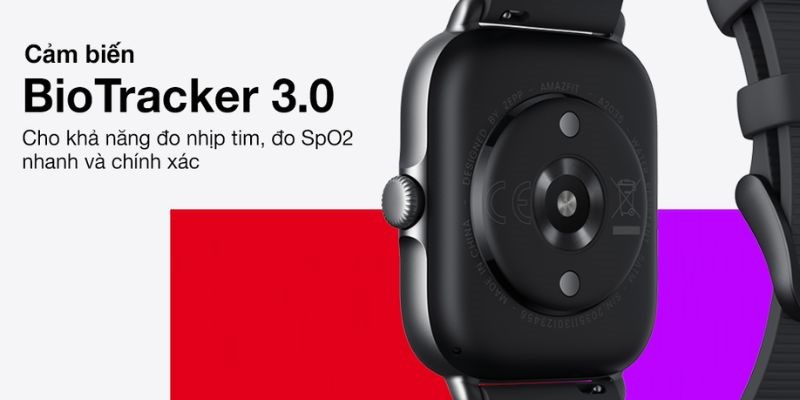 Cung cấp dữ liệu sức khỏe ch&iacute;nh x&aacute;c mỗi khi bạn đeo