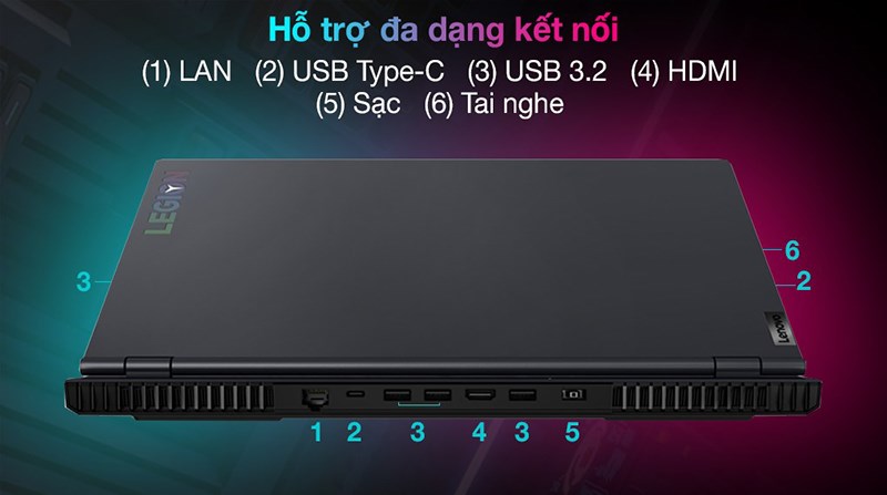 Cổng kết nối đa dạng, hỗ trợ hết mức cho người d&ugrave;ng