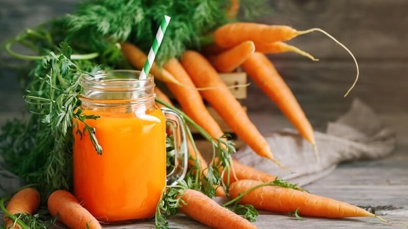 Cà rốt là nguồn thực phẩm cung cấp beta caroten dồi dào