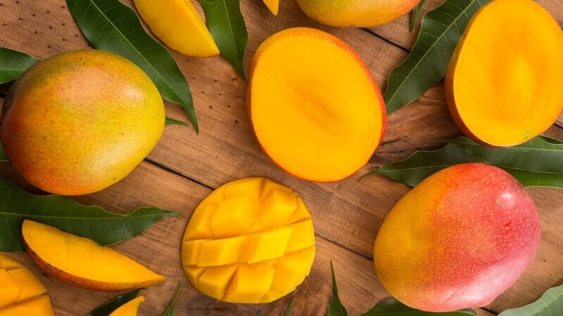 Xoài là loại trái cây giàu beta carotene
