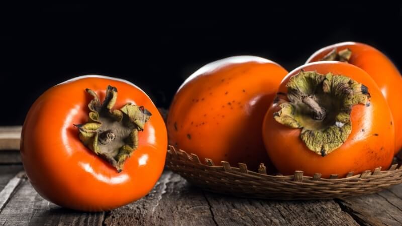 Quả hồng là một trong những nguồn cung cấp beta carotene tự nhiên