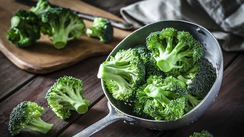 Bông cải xanh giàu caroten giúp bảo vệ tim mạch, cải thiện thị lực cho mắt