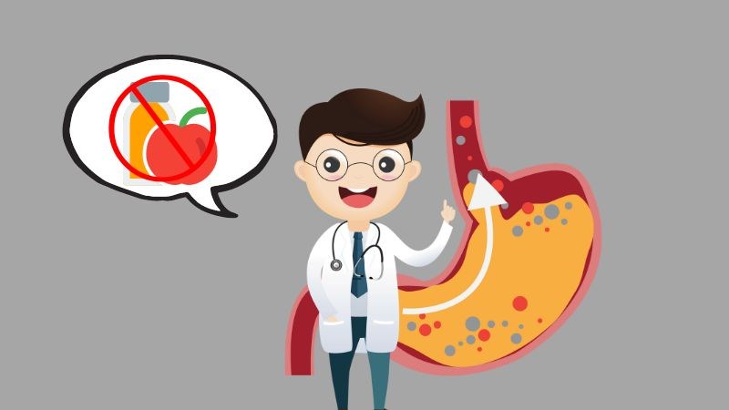 Dừng sử dụng giấm táo khi xuất hiện trào ngược dạ dày thực quản