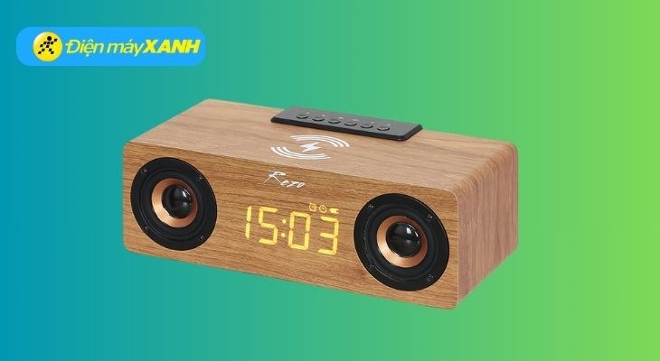 Loa Bluetooth Rezo Wooden Box Loa Bluetooth Rezo Wooden Box