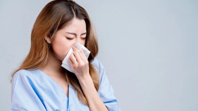 Tinh dầu bạc hà có đặc tính kháng khuẩn nên hữu ích trong việc giảm nghẹt mũi 