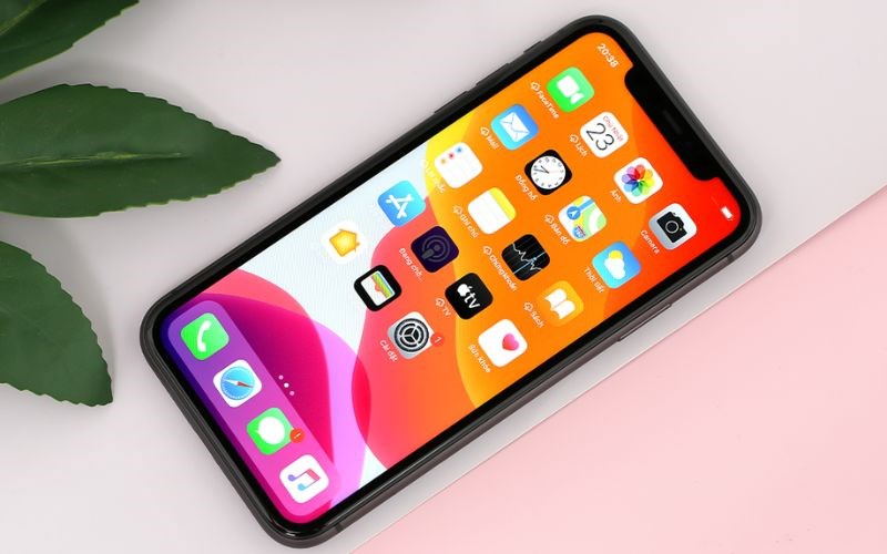 Điện thoại iPhone 11 128GB phiên bản được thiết kế kính mới ở cả mặt trước và mặt sau Điện thoại iPhone 11 128GB phiên bản được thiết kế kính mới ở cả mặt trước và mặt sau