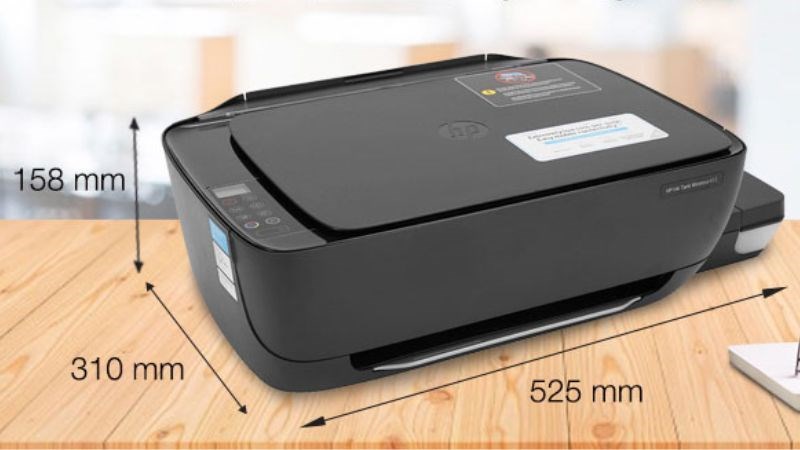 M&aacute;y In Phun M&agrave;u HP đa năng in scan copy Ink Tank 415 WiFi (Z4B53A) c&oacute; thiết kế tinh xảo