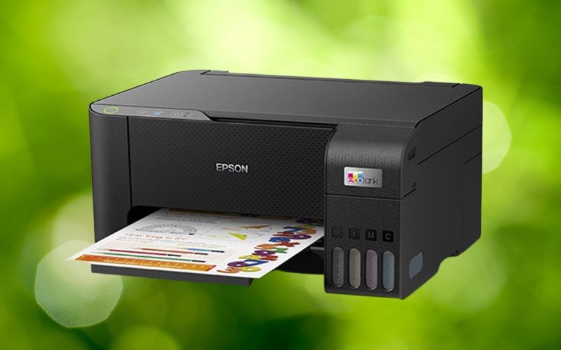 M&aacute;y in phun m&agrave;u đa năng Epson EcoTank L3250 Wifi  vẻ ngo&agrave;i thiết kế sang trọng