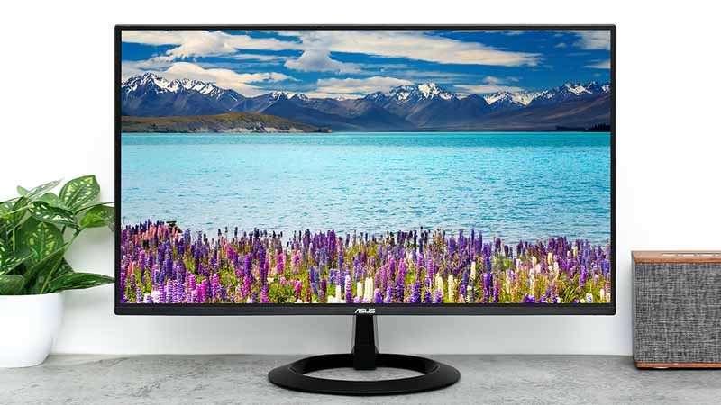 Màn hình Asus VZ24EHE-R 23.8 inch FHD với kiểu dáng sang trọng, mạnh mẽ Màn hình Asus VZ24EHE-R 23.8 inch FHD với kiểu dáng sang trọng, mạnh mẽ