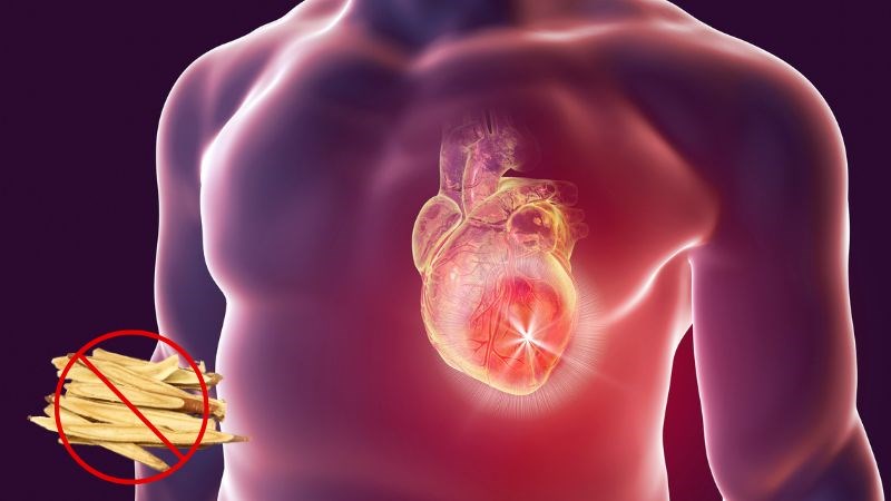 Cam thảo có chứa glycyrrhizin gây nguy hiểm cho người bệnh tim cao huyết áp