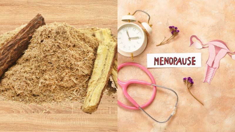 Cam thảo giúp giảm các triệu chứng mãn kinh