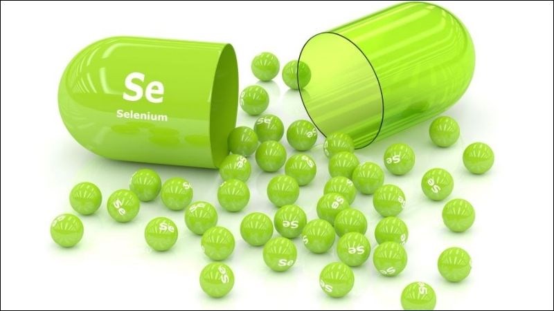 Người trưởng thành được khuyến nghị bổ sung 55mcg selen mỗi ngày