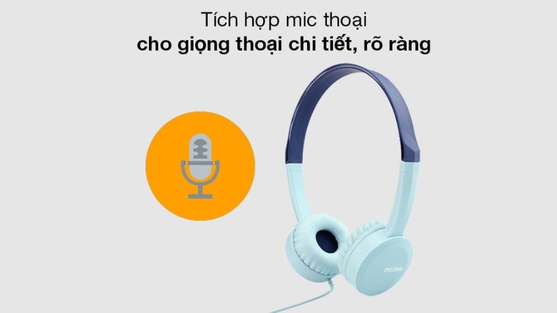 Tai nghe Chụp Tai Mozard IP-360 được t&iacute;ch hợp Micro