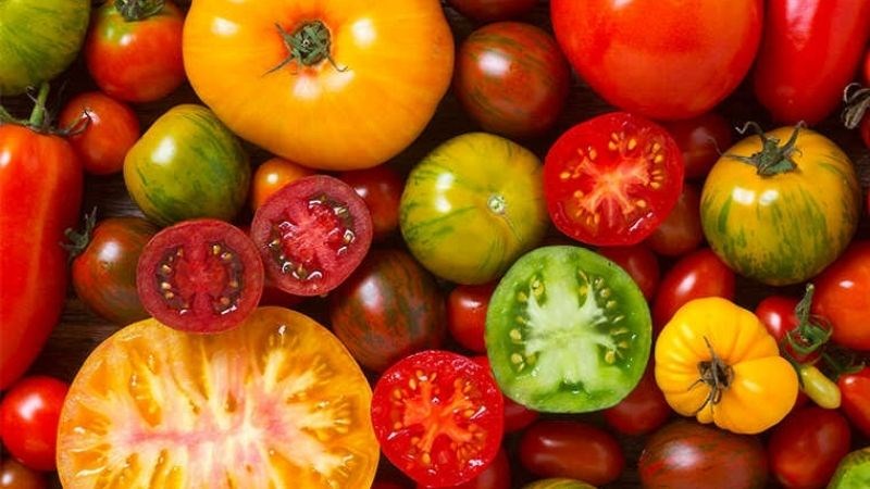 Lycopene thường có màu đỏ, hiện diện trong rau củ và trái cây