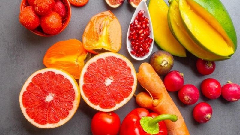 Carotenoid là sắc tố tạo nên màu sắc cho nhiều loại thực vật