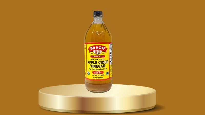 Giấm t&aacute;o Bragg được sản xuất từ t&aacute;o hữu cơ