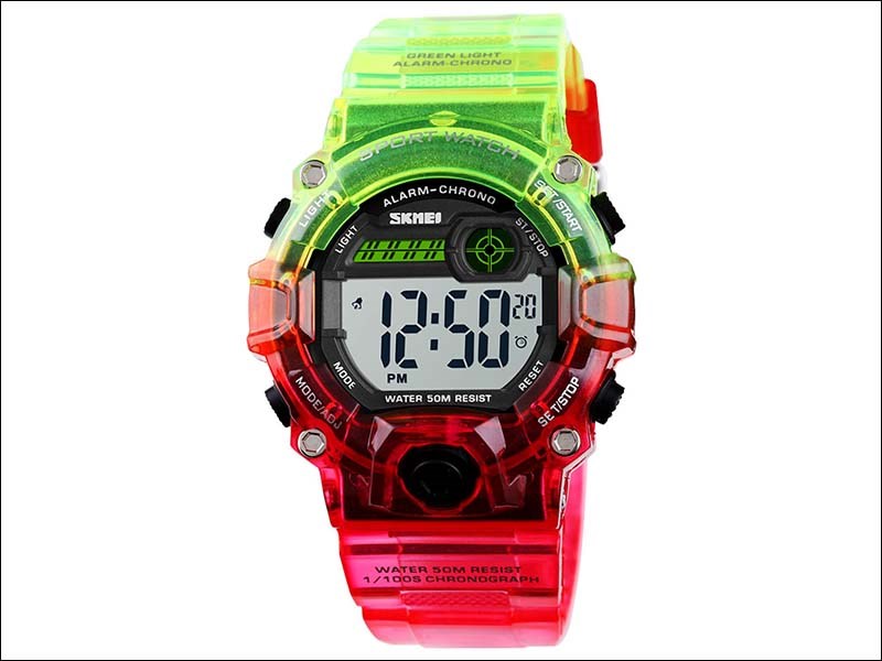 Đồng hồ SKMEI 38 mm Trẻ em 1484GNRD mang màu sắc nổi bật và bắt mắt, được nhiều bạn nhỏ ưa thích. Đồng hồ SKMEI 38 mm Trẻ em 1484GNRD mang màu sắc nổi bật và bắt mắt, được nhiều bạn nhỏ ưa thích.